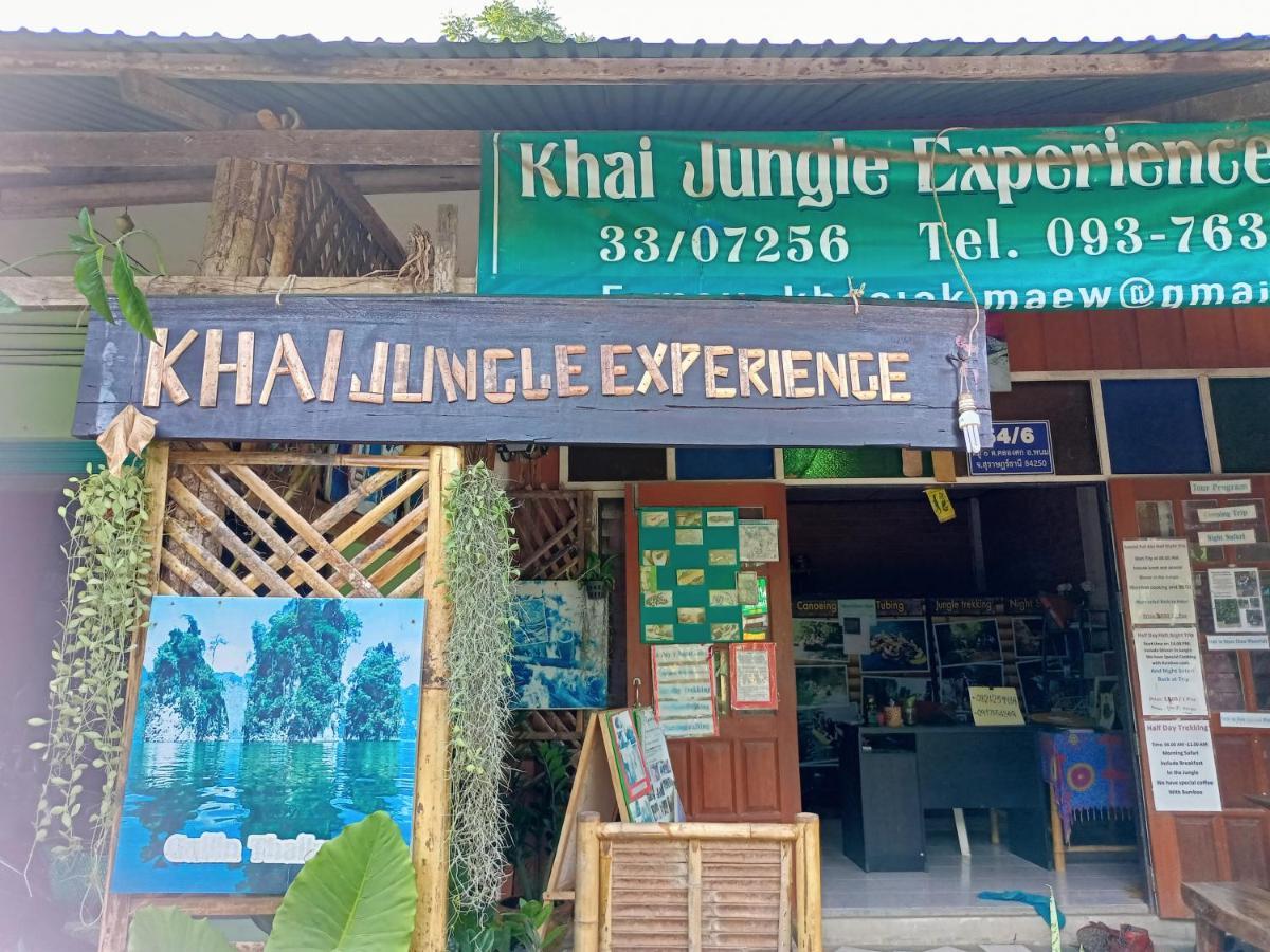 Khaijungleexperiencecamp&tour Apartment Khao Sok National Park Luaran gambar